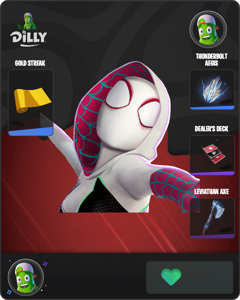 Spider-Gwen Fortnite combo