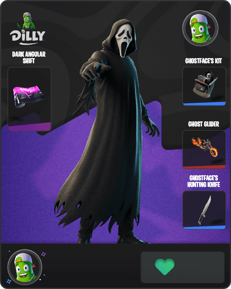 Ghostface Fortnite combo