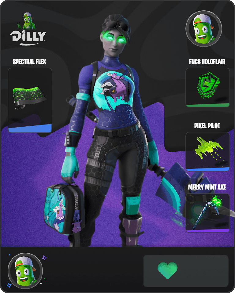 Minty Bomber Fortnite combo
