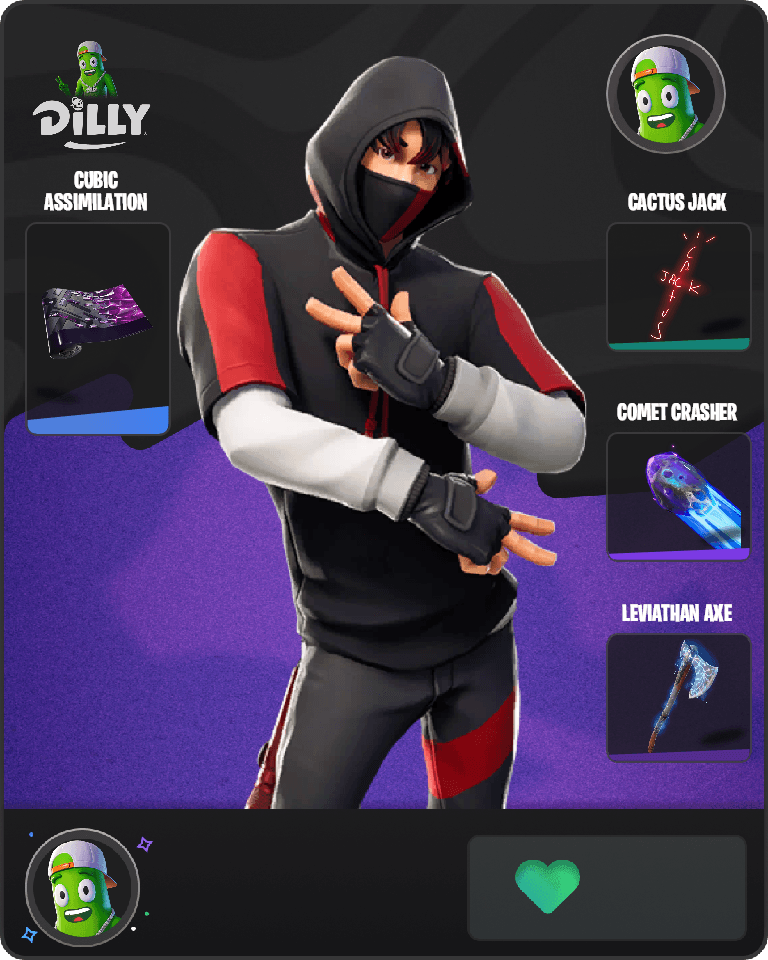 IKONIK Fortnite combo
