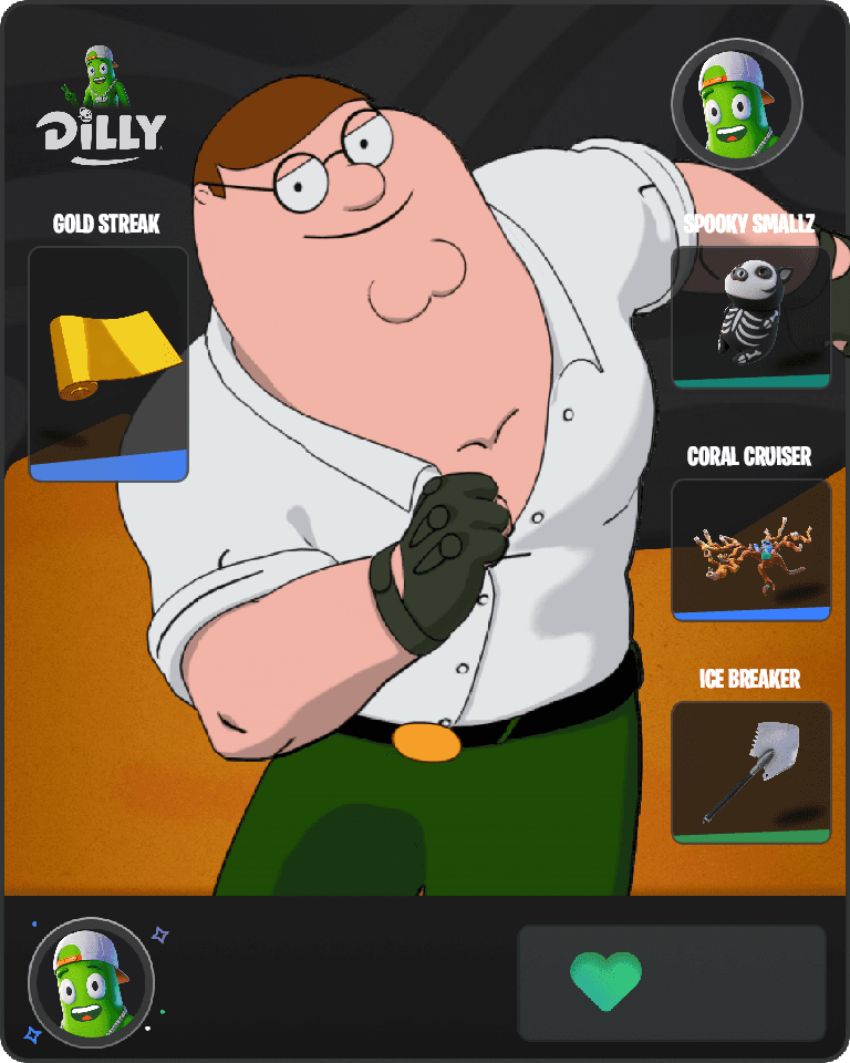 Peter Griffin Fortnite combo