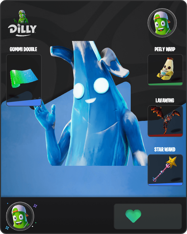 Polar Peely Fortnite combo