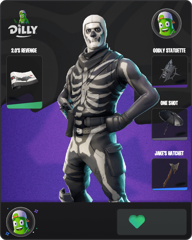 Skull Trooper Fortnite combo