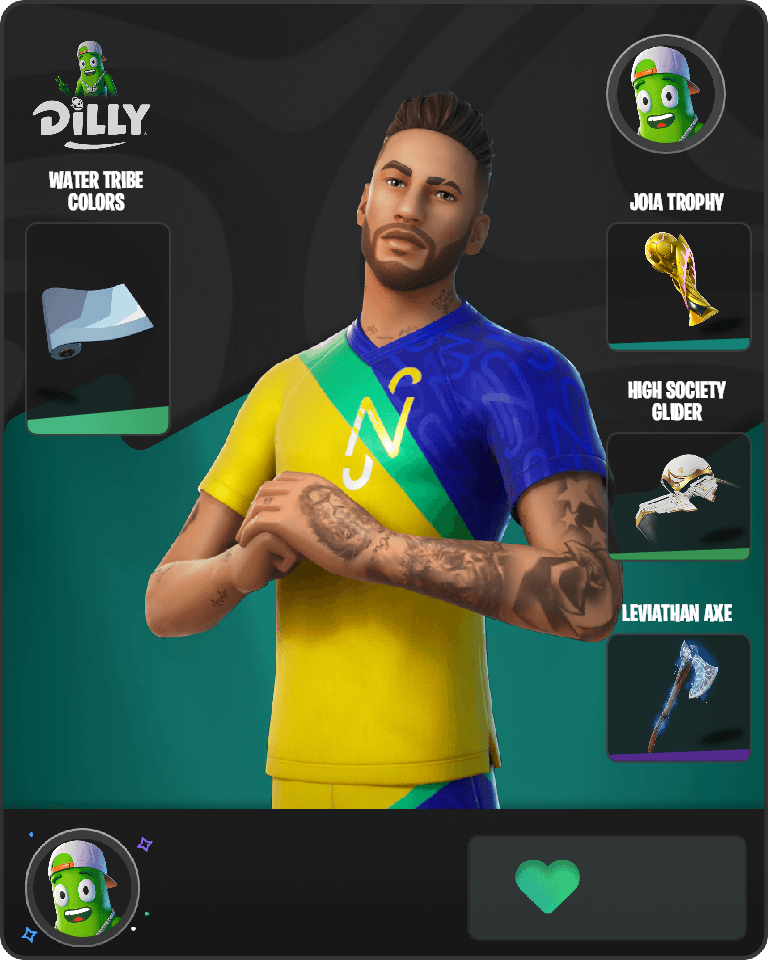 Neymar Jr Fortnite combo