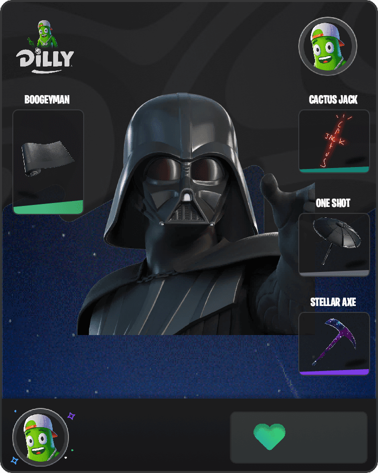 Darth Vader Fortnite combo