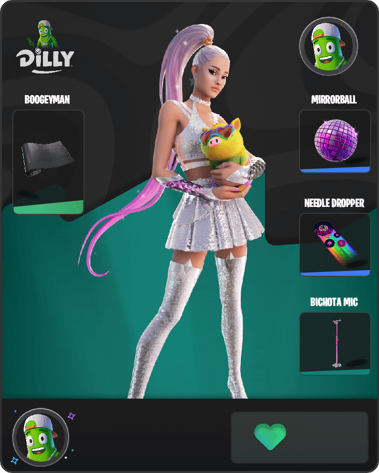 Ariana Grande Fortnite combo