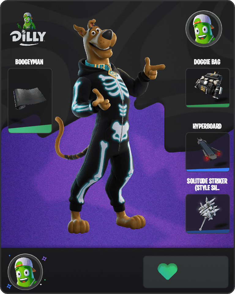 Scooby-Doo Fortnite combo