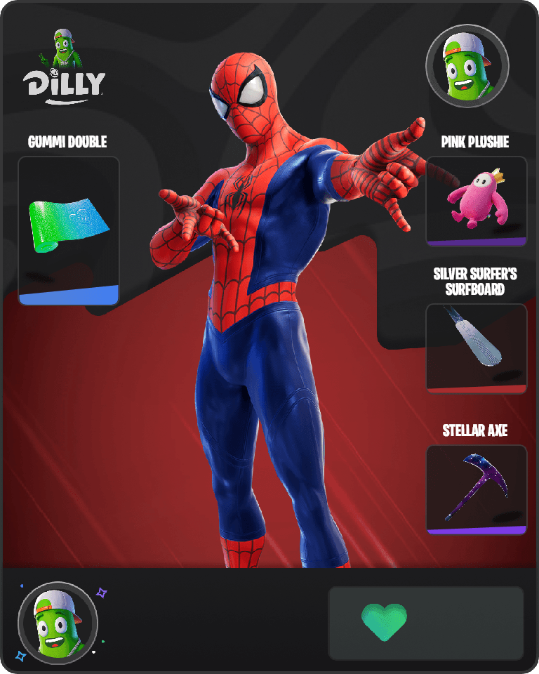 Spider-Man Fortnite combo