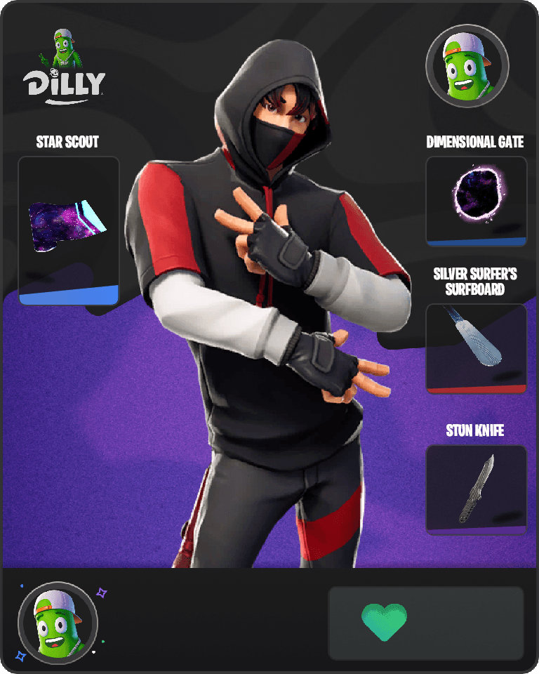 IKONIK Fortnite combo