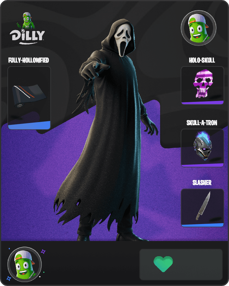 Ghostface Fortnite combo
