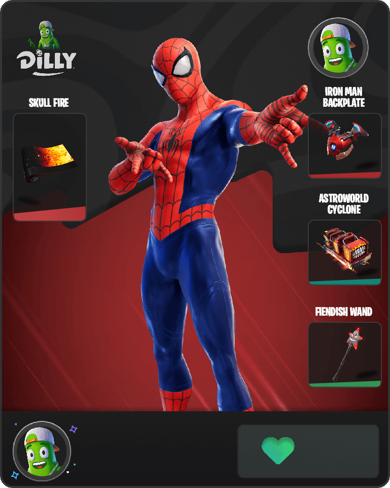 Spider-Man Fortnite combo