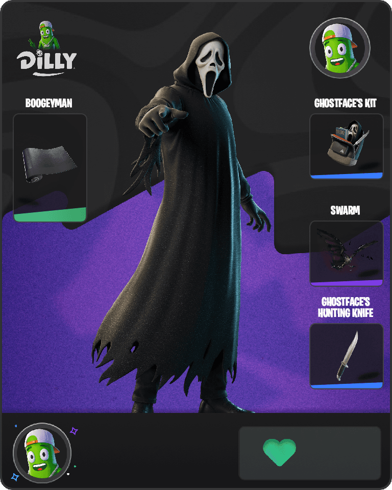 Ghostface Fortnite combo