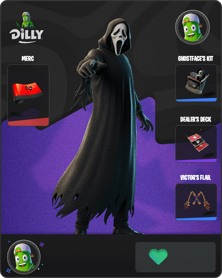 Ghostface Fortnite combo