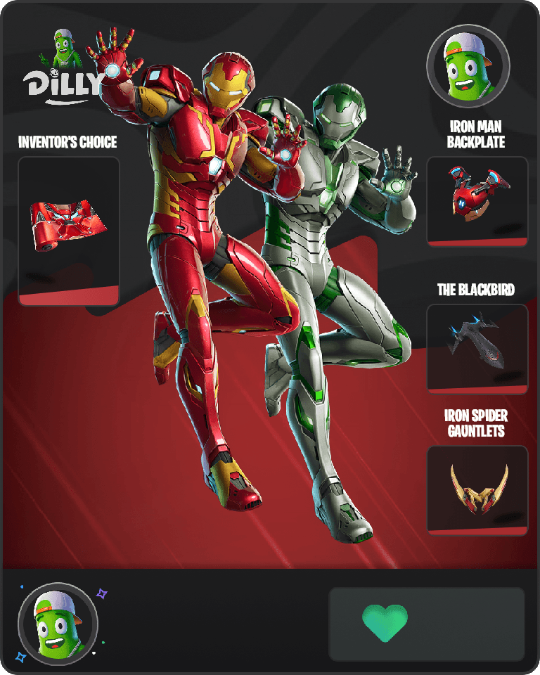 Iron Man Fortnite combo