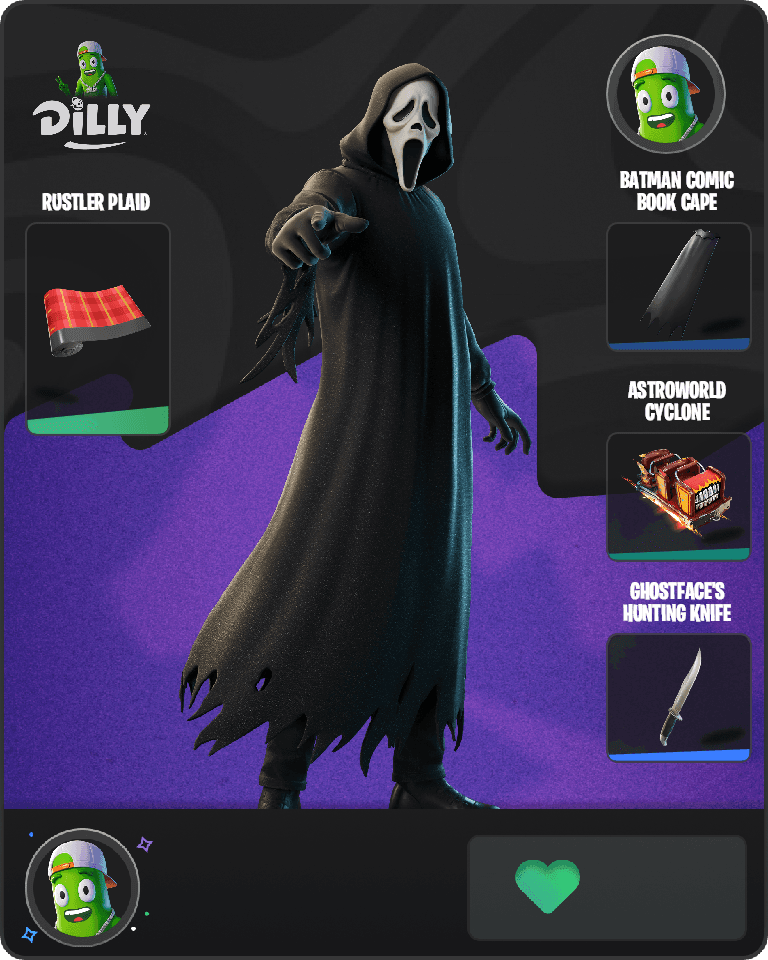 Ghostface Fortnite combo