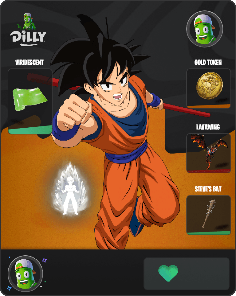 Son Goku Fortnite combo