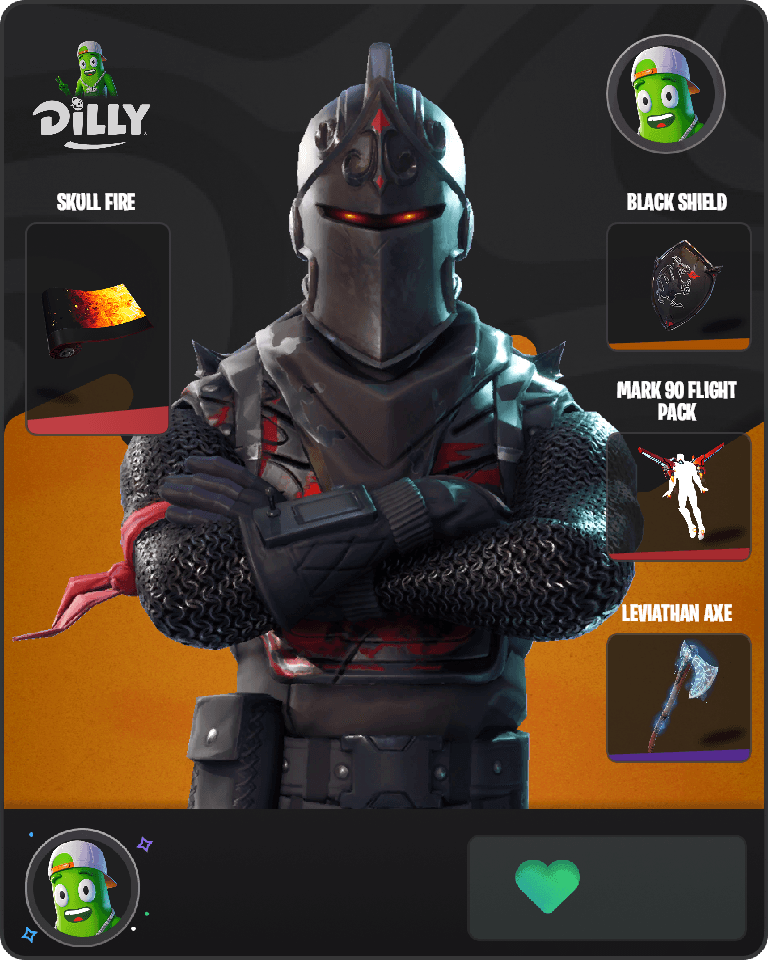 Black Knight Fortnite combo
