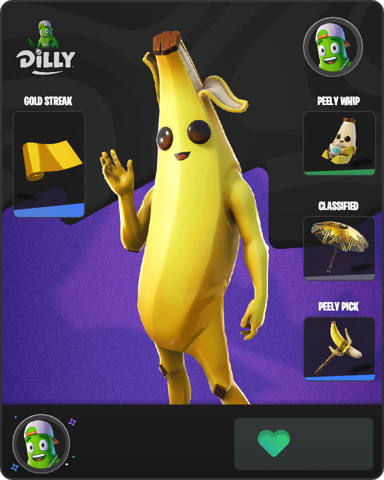 Peely Fortnite combo