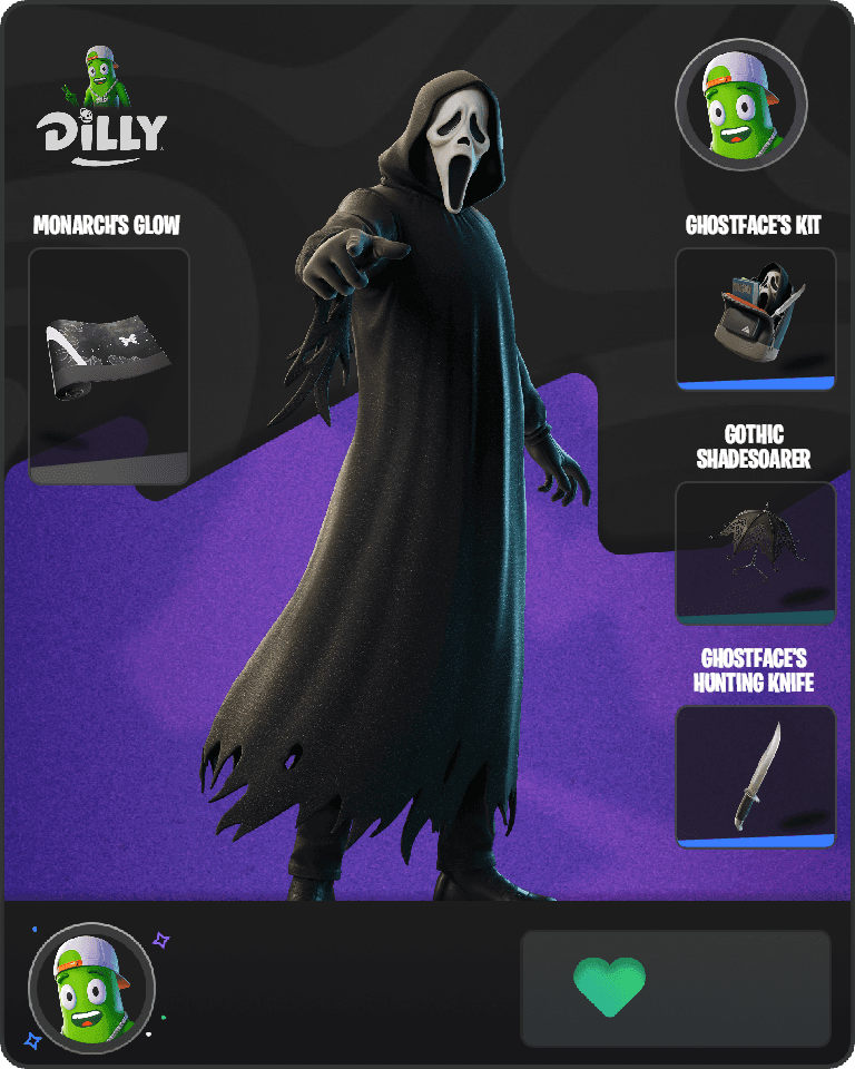 Ghostface Fortnite combo