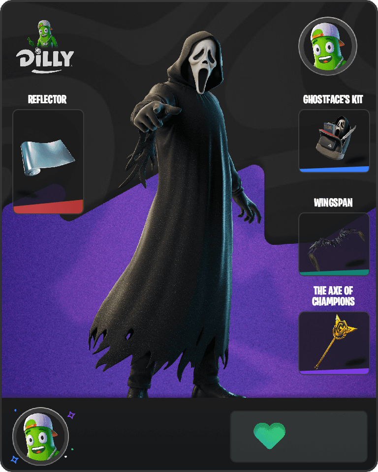 Ghostface Fortnite combo