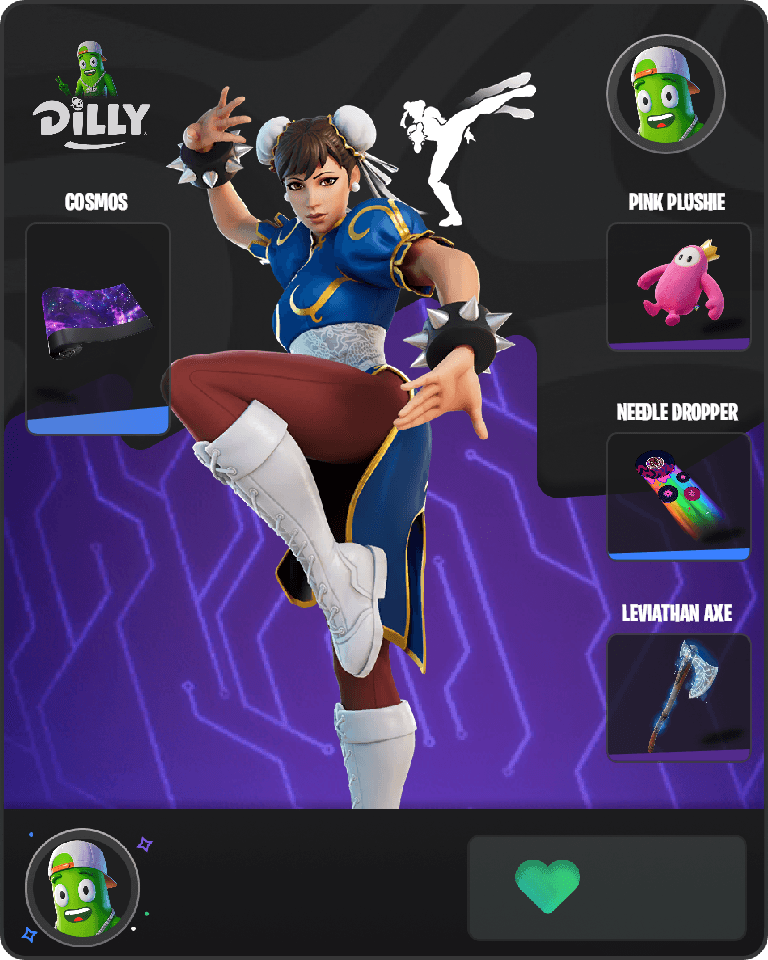 Chun-Li Fortnite combo