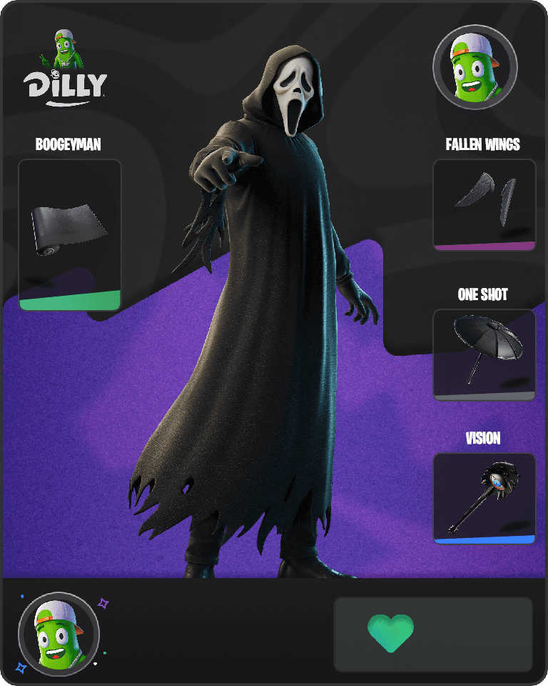 Ghostface Fortnite combo
