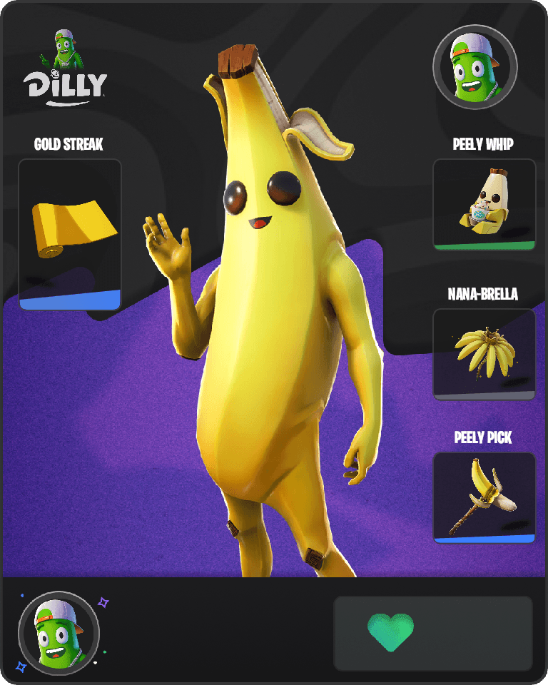 Peely Fortnite combo