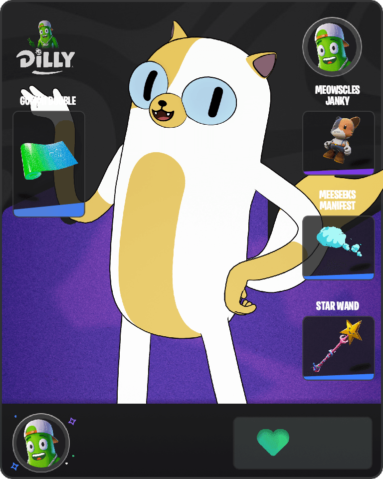Cake the Cat Fortnite combo