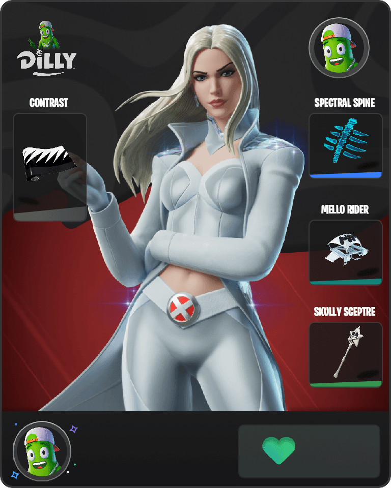 Emma Frost Fortnite combo