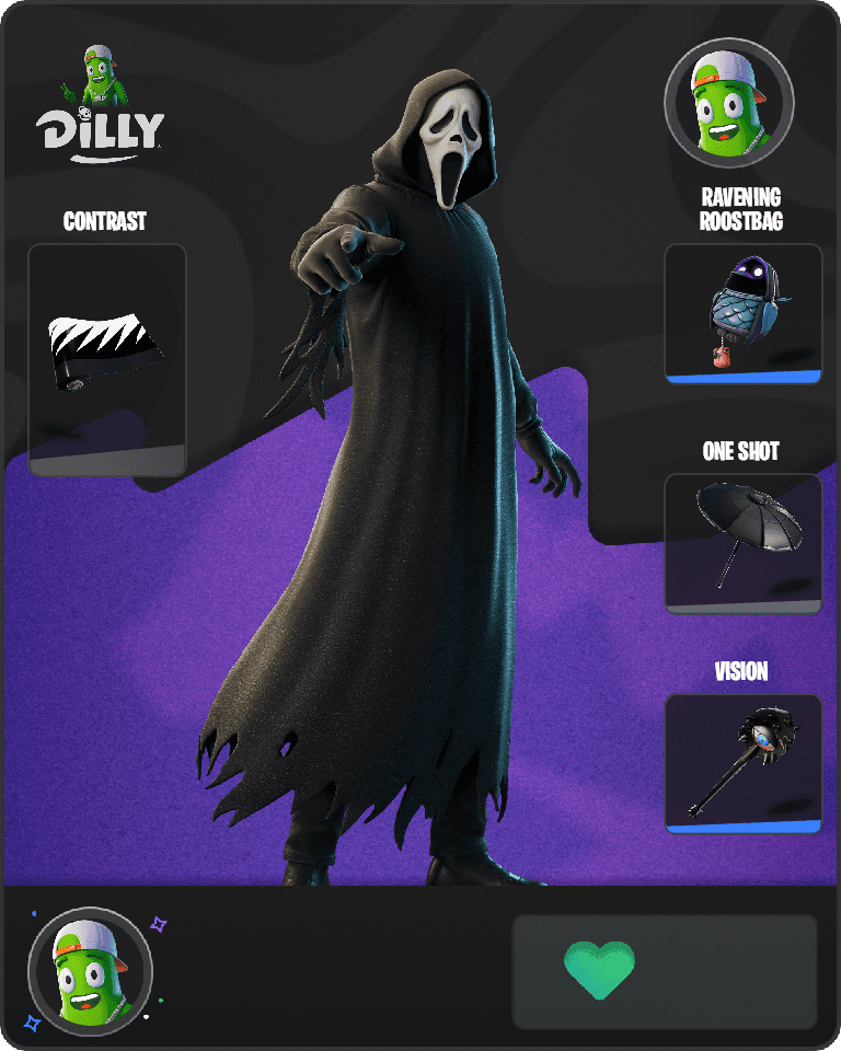 Ghostface Fortnite combo