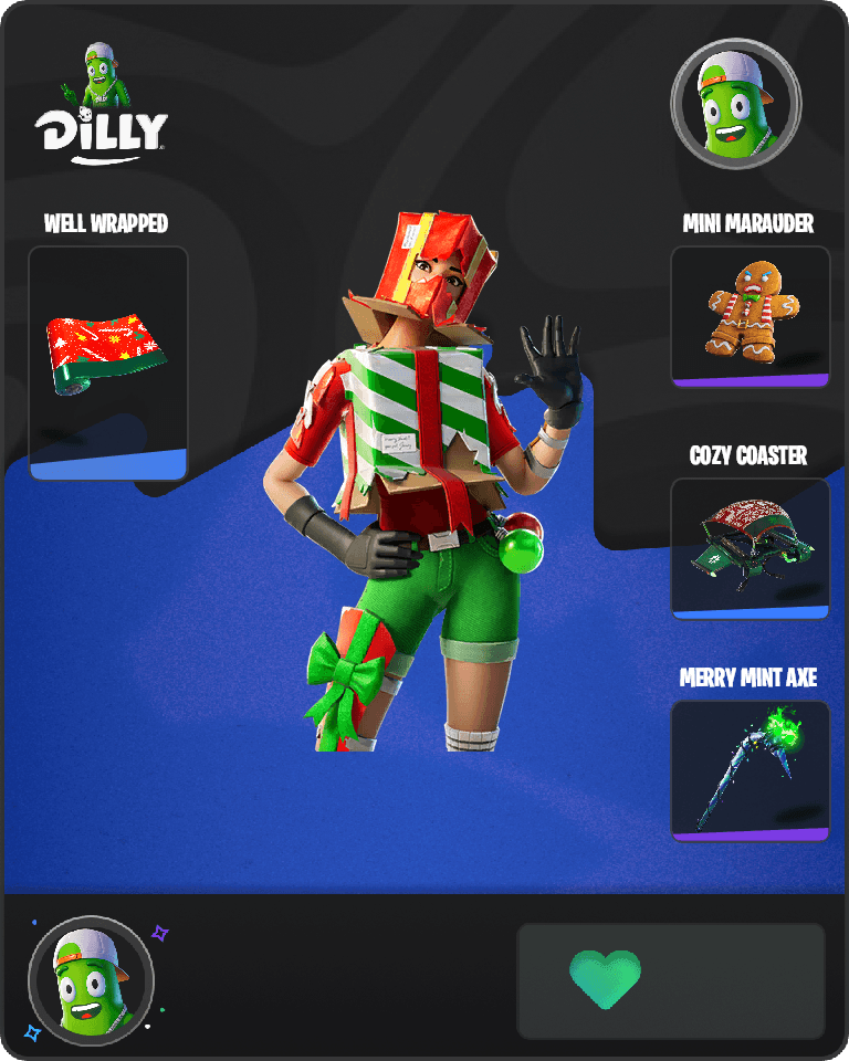 Holiday Boxy Fortnite combo