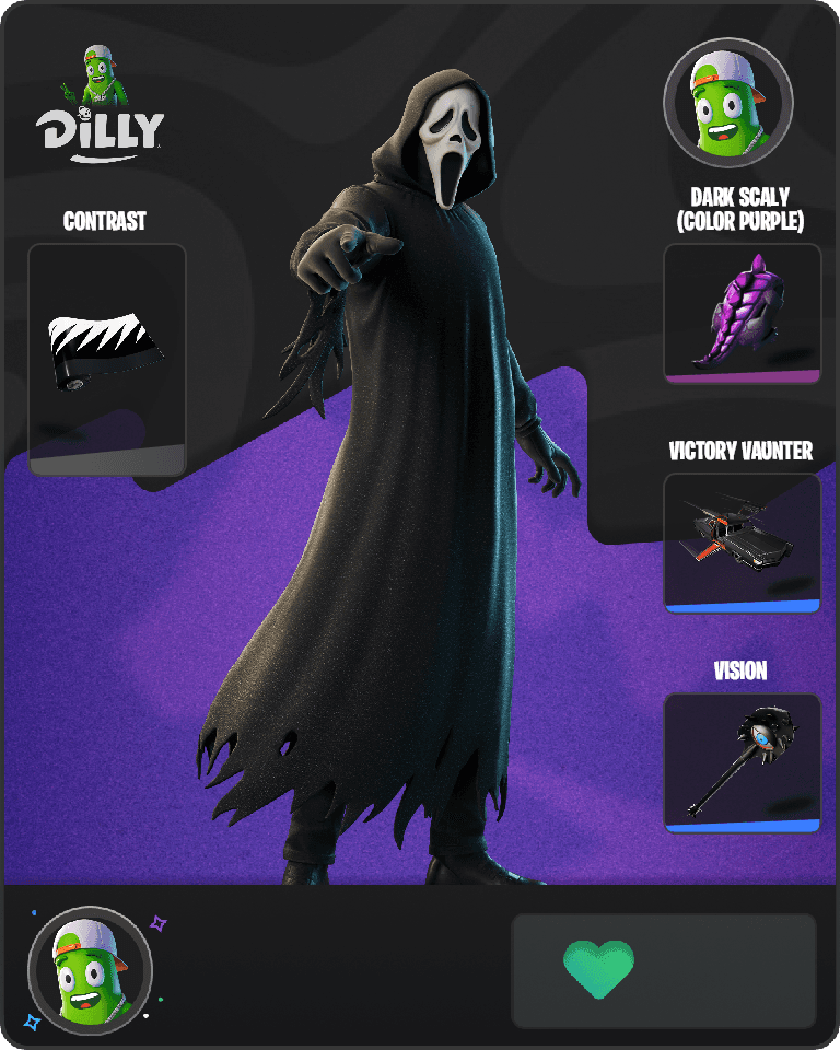 Ghostface Fortnite combo