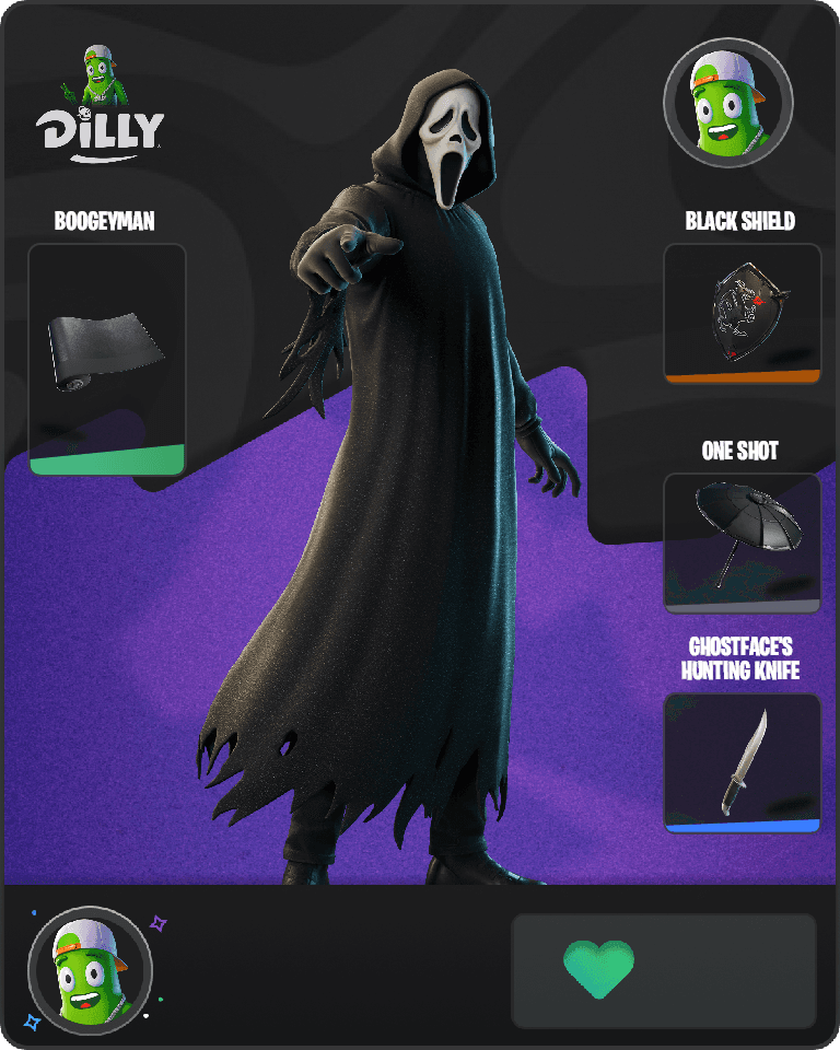 Ghostface Fortnite combo