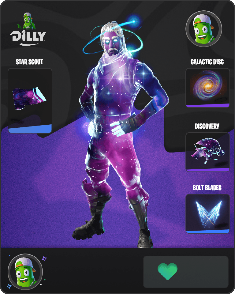 Galaxy Fortnite combo