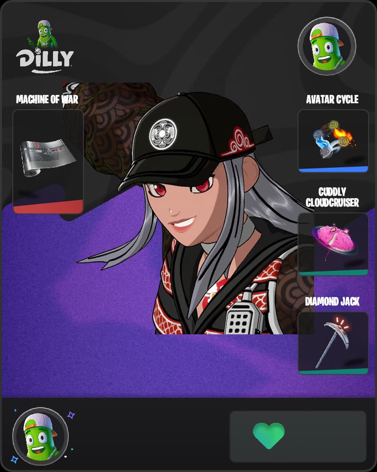 Koi Agent Chigusa Fortnite skin combo