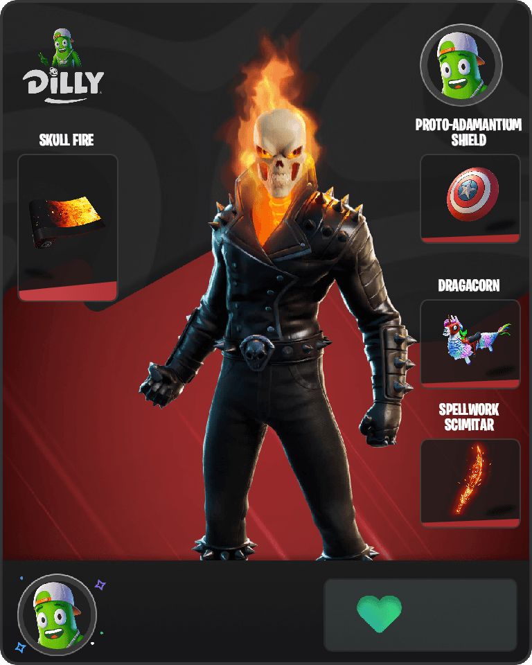Ghost Rider Fortnite combo