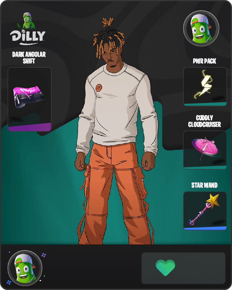 Slayer Juice WRLD Fortnite combo