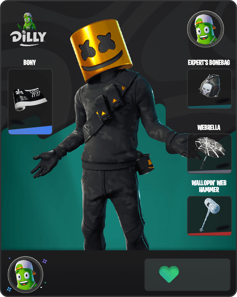 Marshmello Fortnite combo