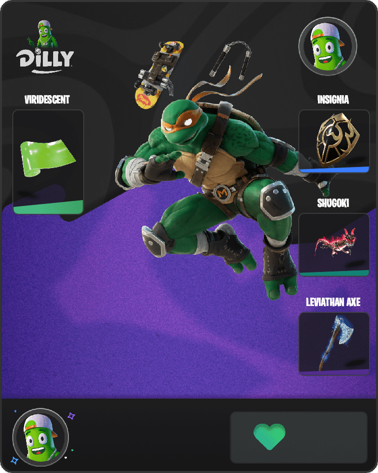 Michelangelo Fortnite combo