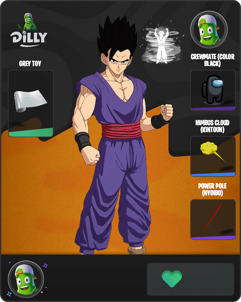 Son Gohan Fortnite combo