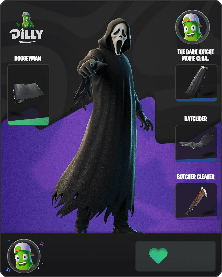 Ghostface Fortnite combo