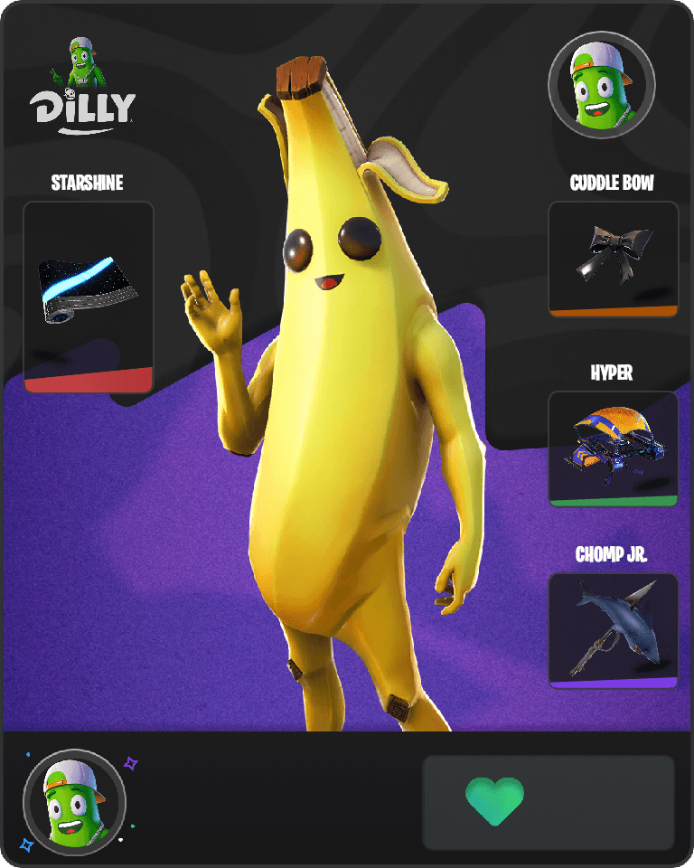 Peely Fortnite combo