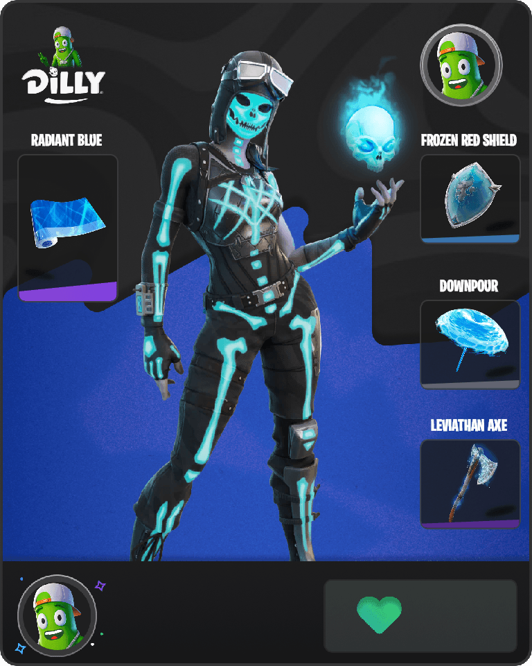 Skeletara Fortnite combo