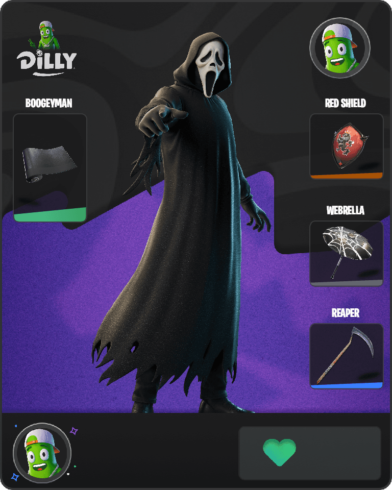 Ghostface Fortnite combo