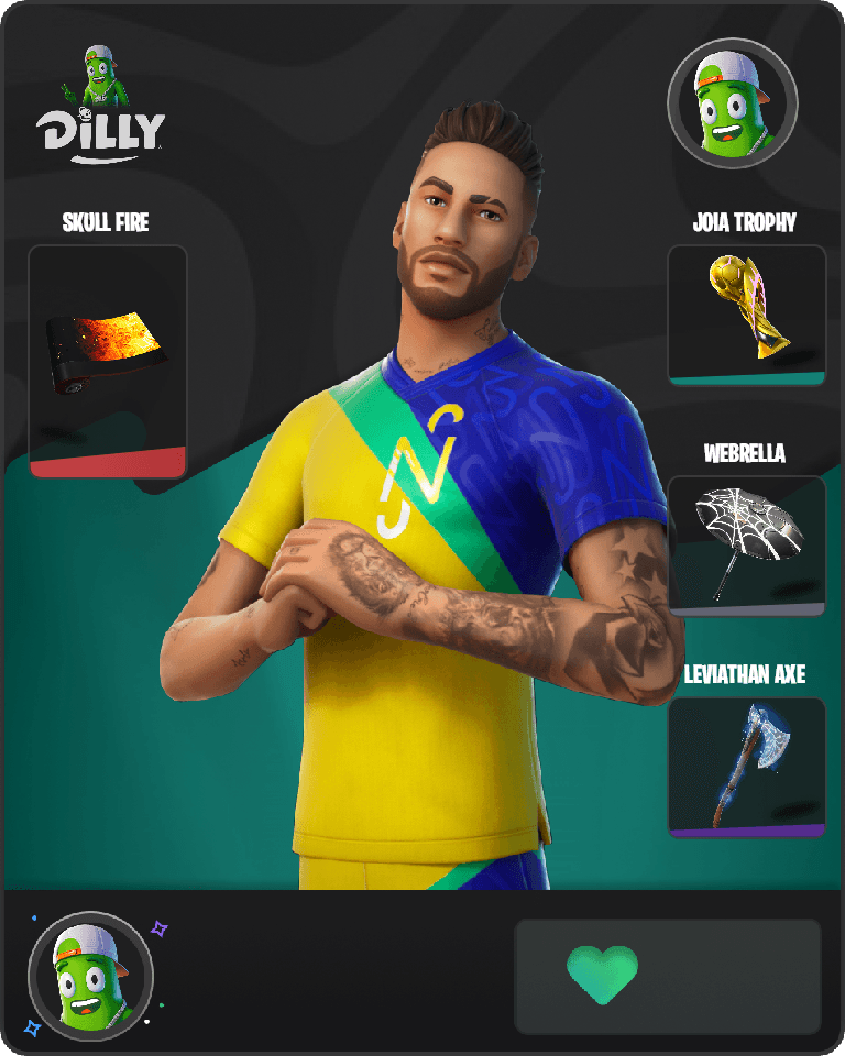 Neymar Jr Fortnite combo