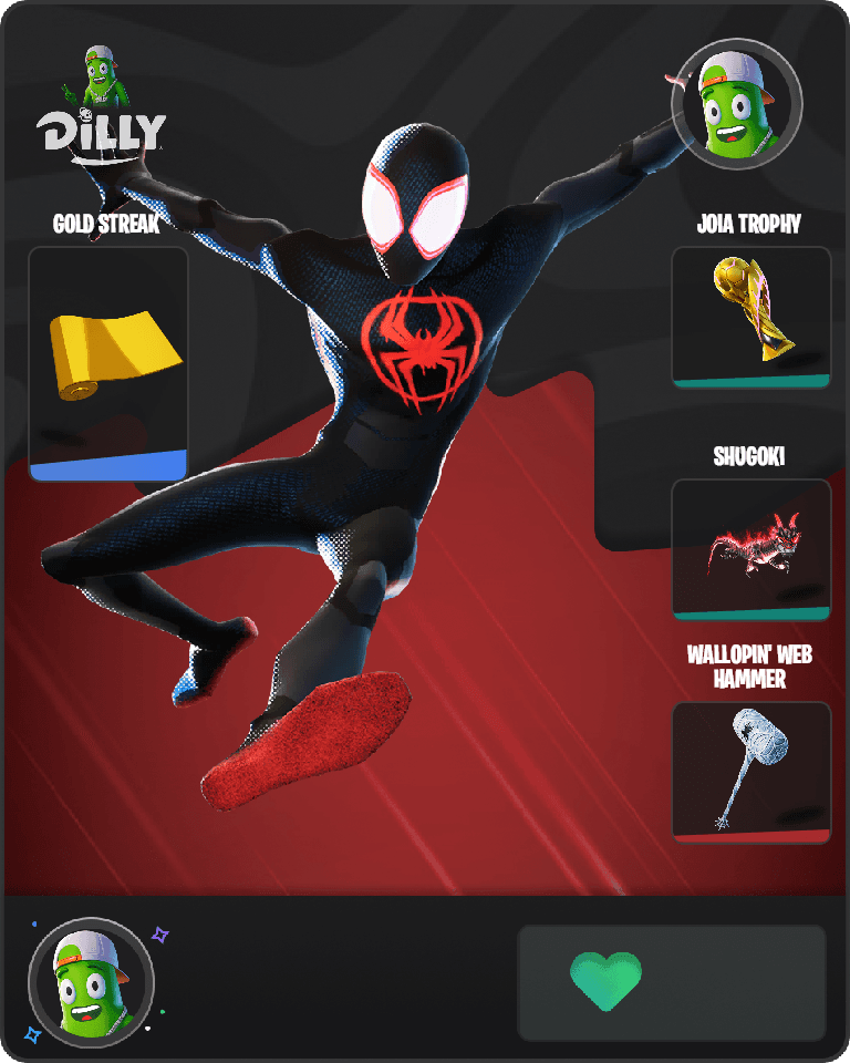 Spider-Man (Miles Morales) Fortnite combo