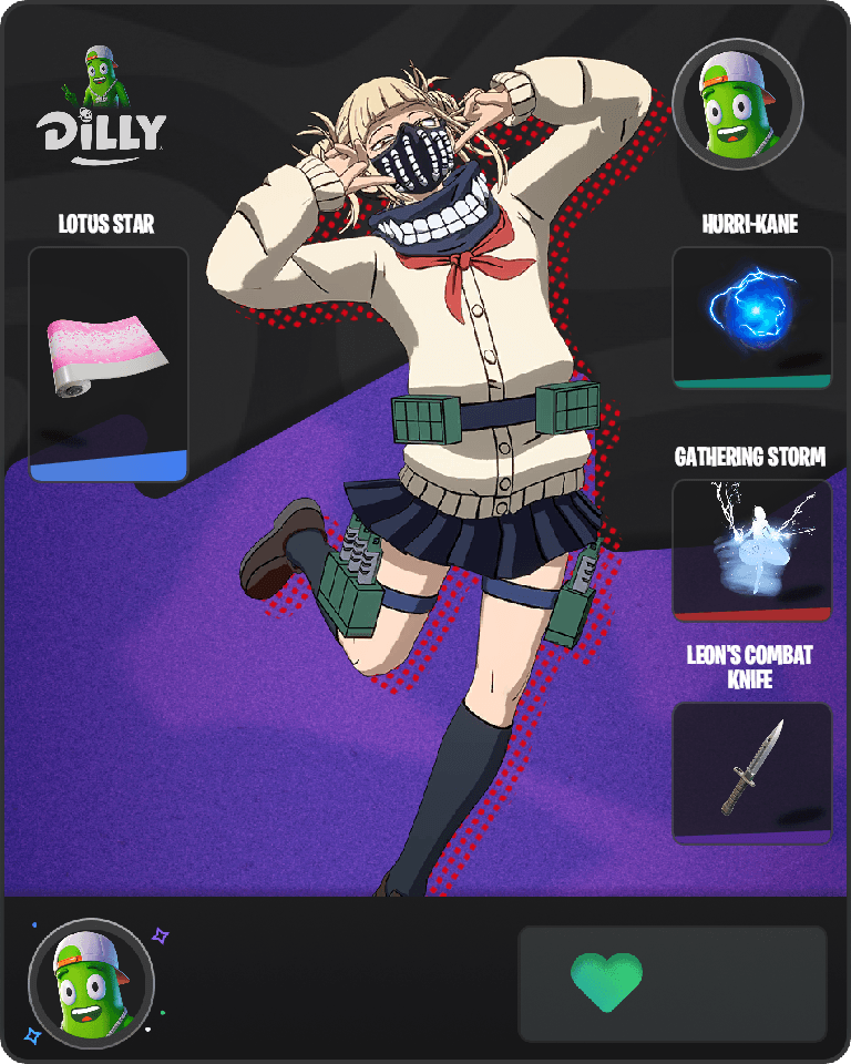 Himiko Toga Fortnite combo