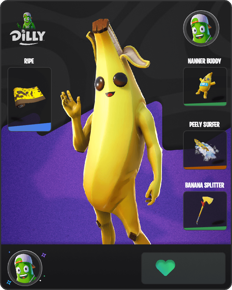 Peely Fortnite combo
