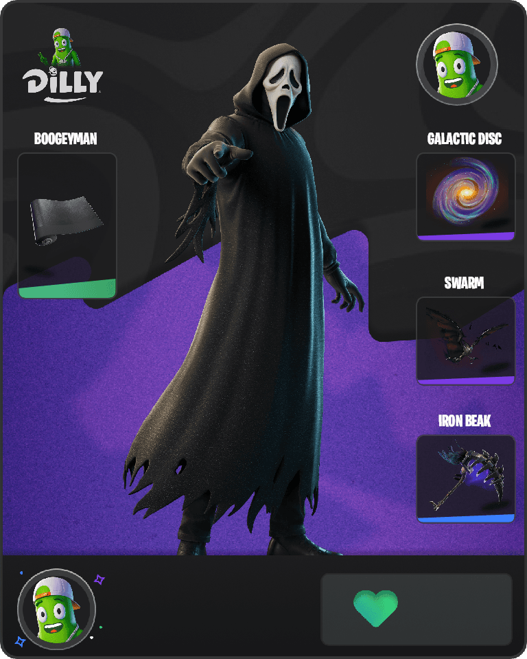 Ghostface Fortnite combo