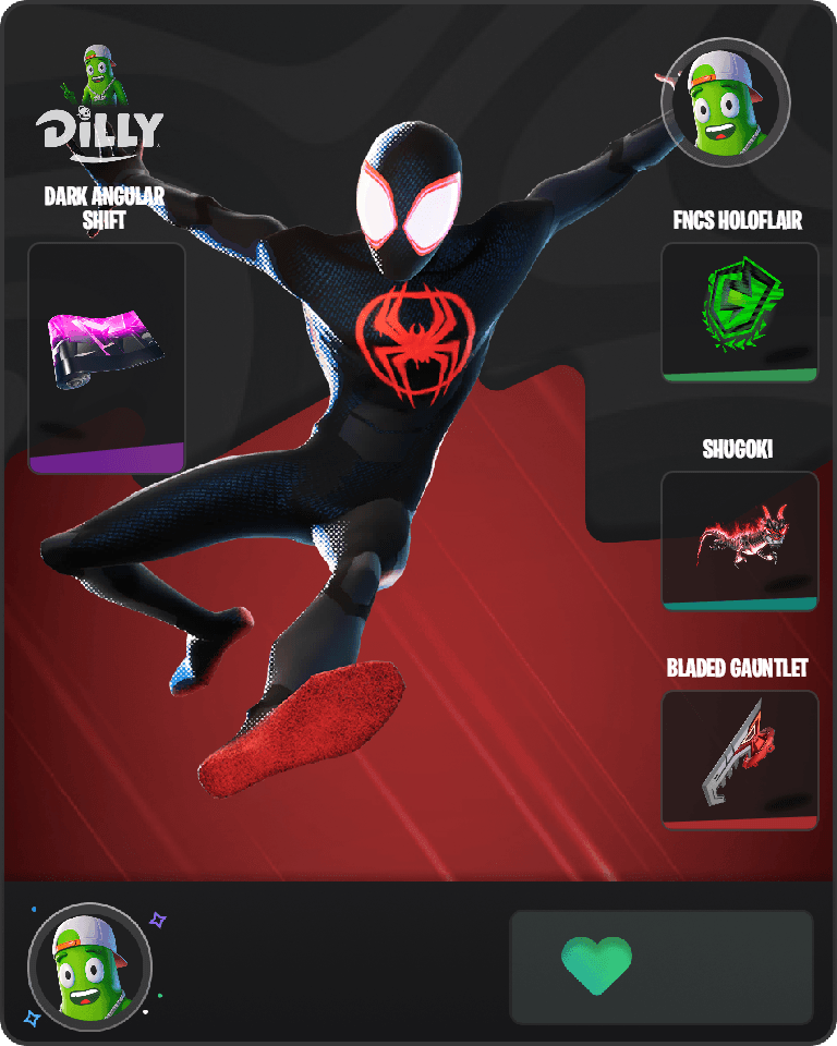 Spider-Man (Miles Morales) Fortnite combo